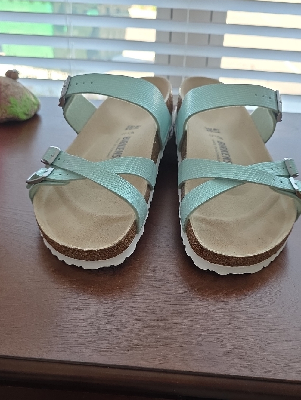 Light Mint Strappy Women’s Comfort Sandals